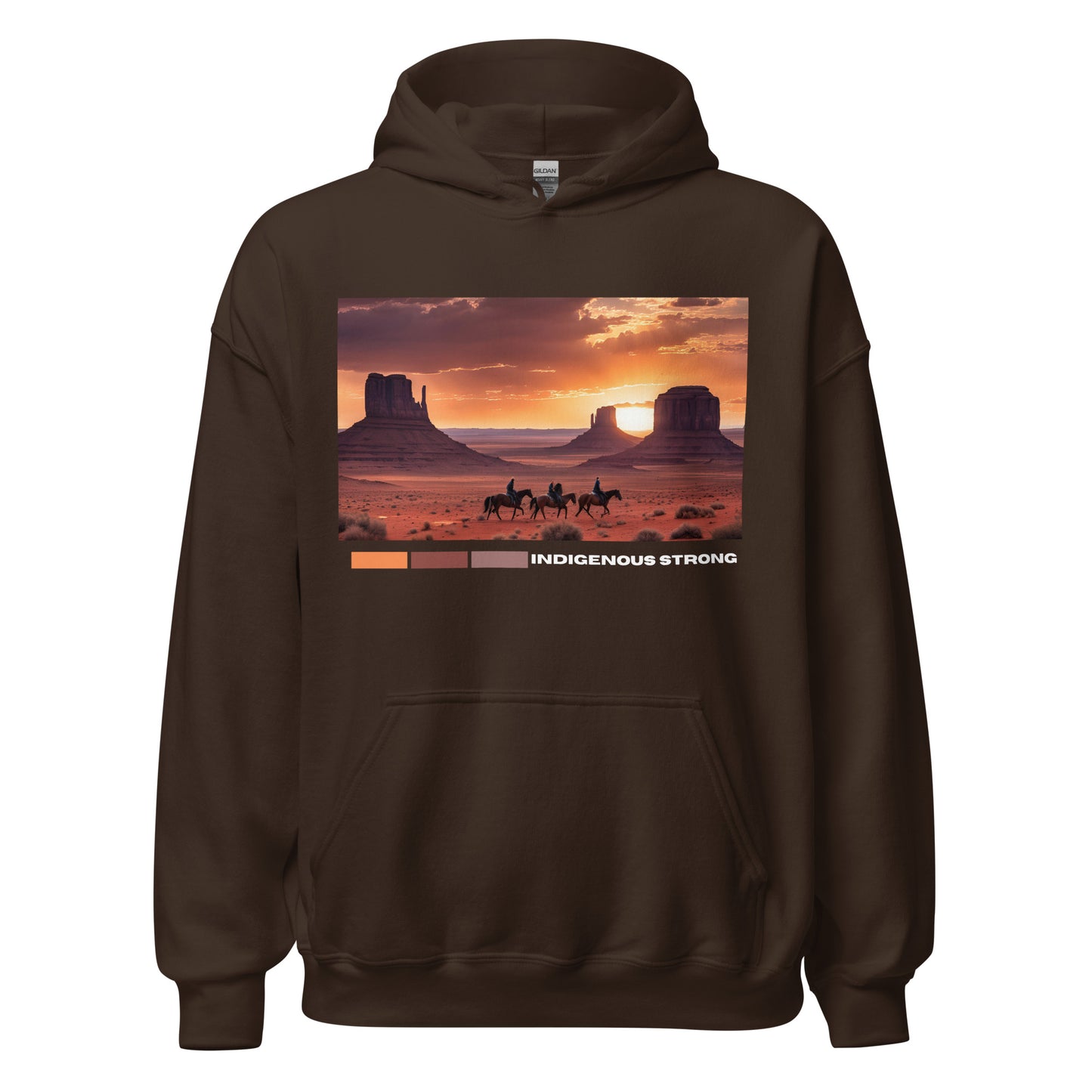 Indigenous Strong, Unisex Hoodie