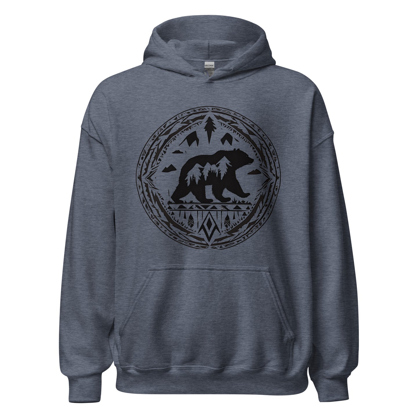 Indigenous Bear, Unisex Hoodie