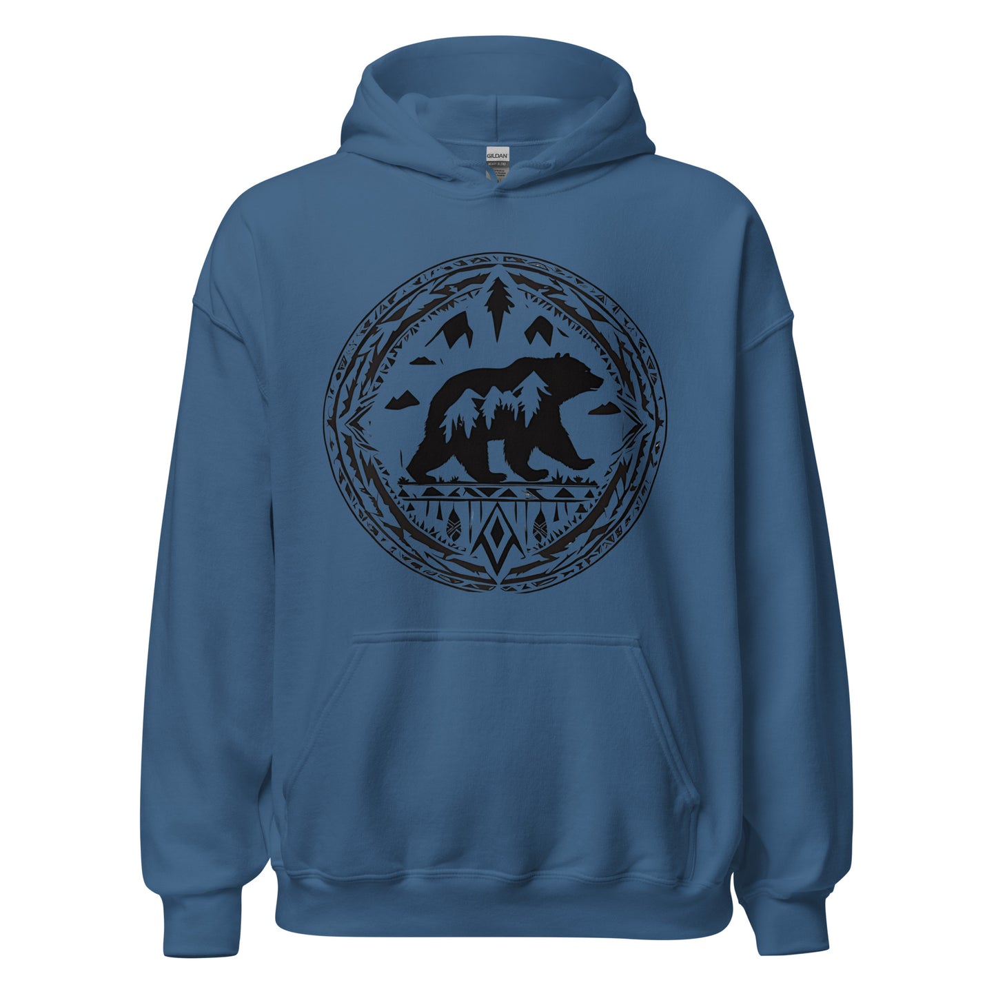 Indigenous Bear, Unisex Hoodie