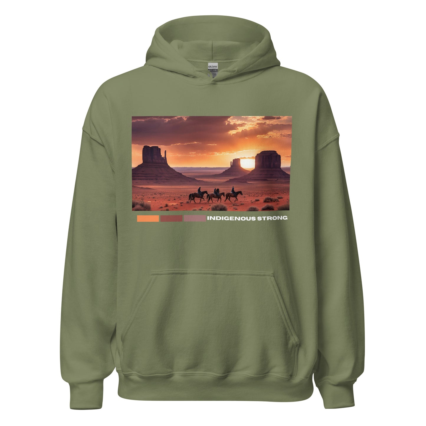 Indigenous Strong, Unisex Hoodie