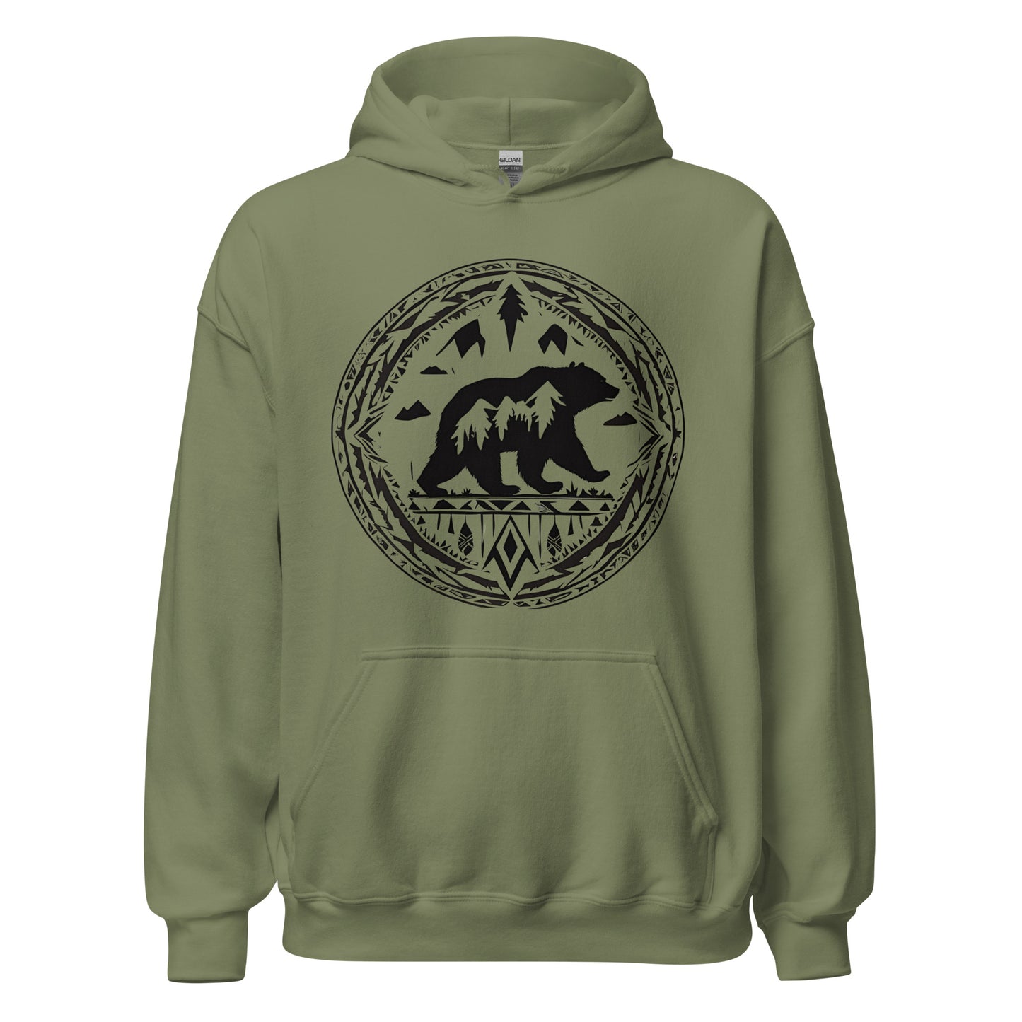 Indigenous Bear, Unisex Hoodie