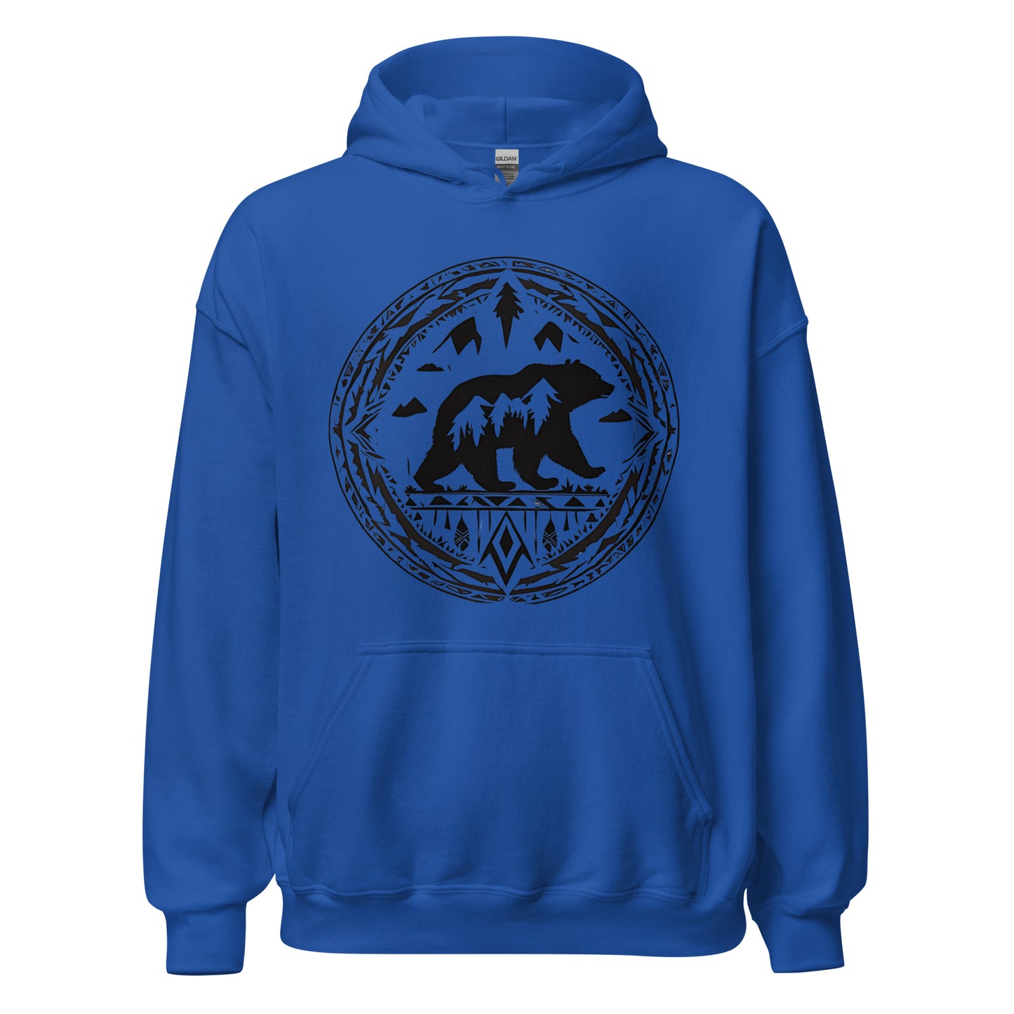 Indigenous Bear, Unisex Hoodie