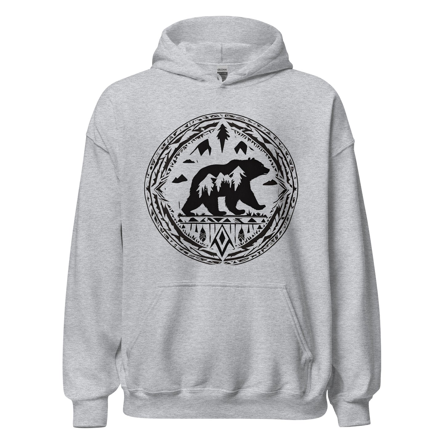 Indigenous Bear, Unisex Hoodie