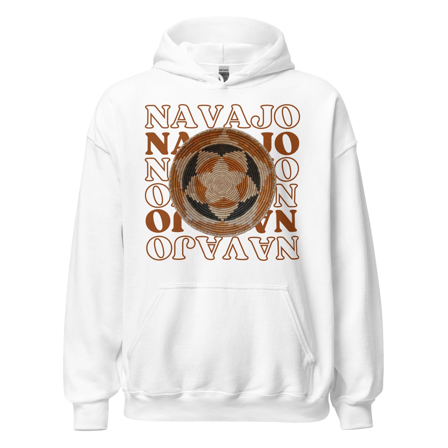 Navajo Basket Unisex Hoodie