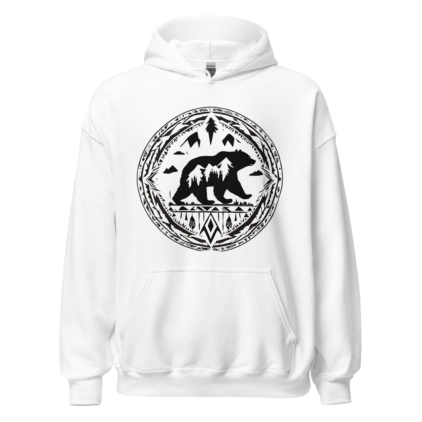 Indigenous Bear, Unisex Hoodie